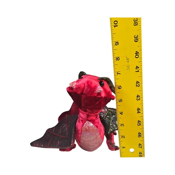 Douglas Red and Gold Dragon Plushie - Picture 10 of 10